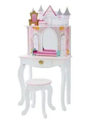 Teamson Kids Dreamland Castle Play Vanity Set