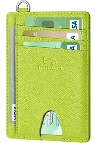 FurArt Slim Minimalist Wallet, Front Pocket Wallets, RFID Blocking, Credit Card Holder for Men & Women