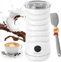 Secura Electric Milk Frother Automatic Milk Steamer 4-IN-1 Hot &amp; Cold Foam 