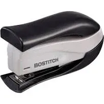 Bostitch inSHAPE 15 Reduced Effort Compact Stapler, 15 Sheets, Black/Gray (1455)