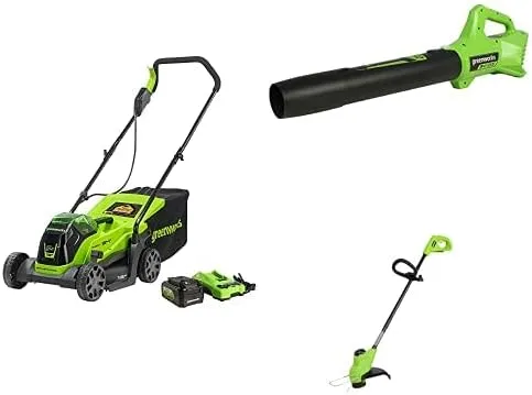 Greenworks 24V 13" Brushless Lawn Mower 2534402