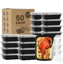 Ezalia 15 Pack Meal Prep Containers