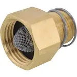 General Pump Brass Pressure Washer Garden Hose Adapter, 200 psi, 1/2Inch NPT-M, Brass, Model ND10032P