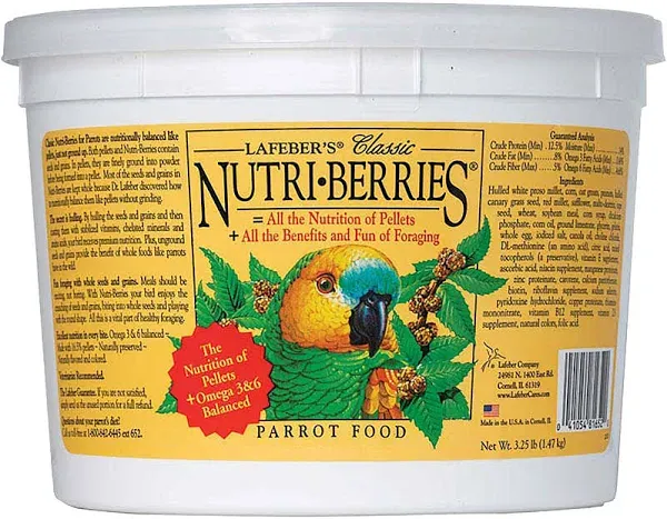 Lafeber Classic Nutri Berries Food