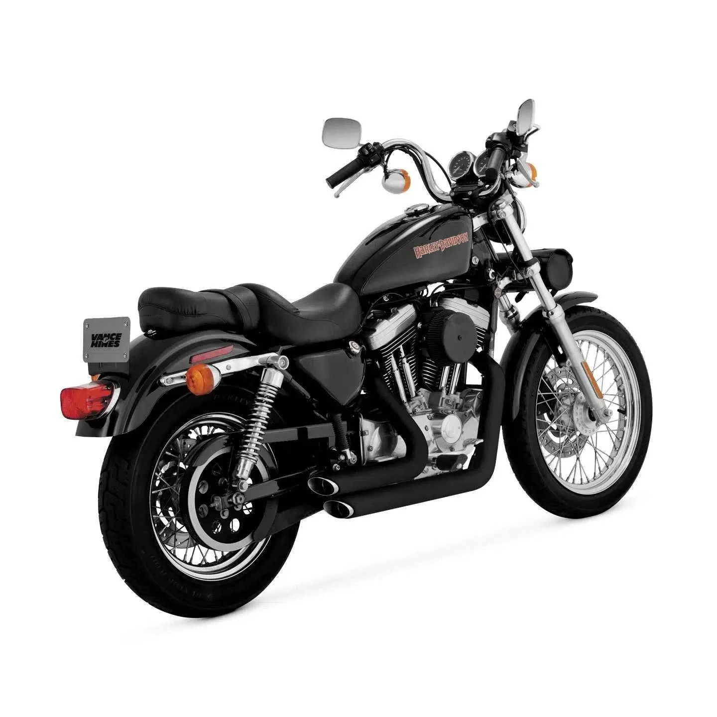 VANCE &amp; HINES - 47223 - Shortshots Staggered Exhaust System for Harley-Davidso<wbr/>n 