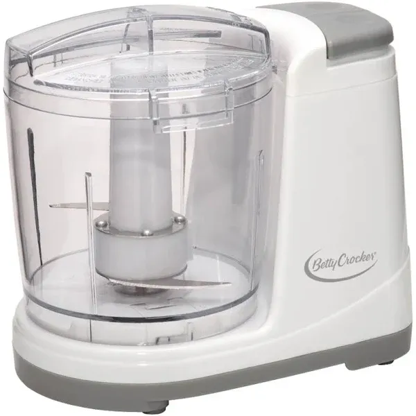 Betty Crocker 3 Cup Chopper Food Processor BC-2405C NEW