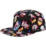 Kirby Sublimated All Over Print Flat Bill Snapback Hat