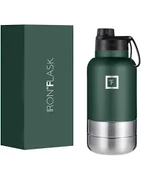 Ironflask  dog water bottle Brand New 32 Oz