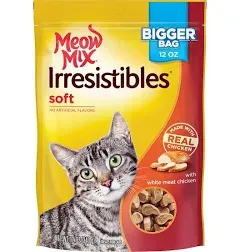 Meow Mix Irresistibles Soft White Meat Chicken Cat Treats