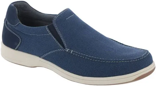 Florsheim Men's Lakeside Canvas Moc Toe Slip-On Shoes