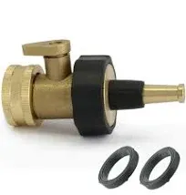 PLG Heavy Duty Brass High Pressure Jet Sweeper Spray Hose Nozzle and Hose Shut o