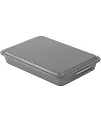 GoodCook Everyday Nonstick Steel Oblong Cake Baking Pan with Metal Lid