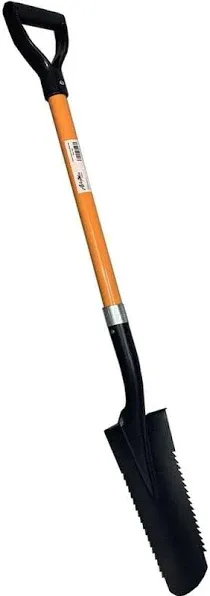 Ashman Short Handle Drain Spade Teeth Shovel