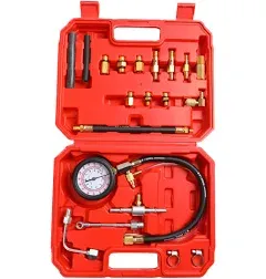 Yonligonju Tu-114 Auto Fuel Pressure Gauge Tester Kit Gasoline Pressure Metersautomobile Instrument Testing Tool