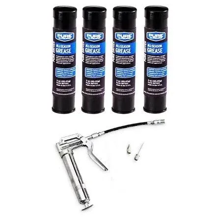 Polaris 4 Pack Of 3Oz All Season Grease Gun Kit 2871322 2871312