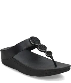 FitFlop Women's Halo Bead Circle Toe-Post Sandal