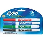 DRY ERASE 4PK EXPO FINE PT