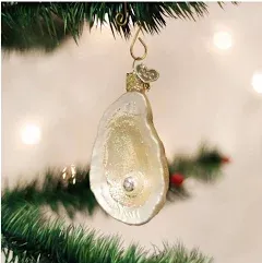 Oyster Pearl Christmas Ornament