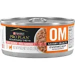 Purina Pro Plan Veterinary Diets OM Overweight Management Savory Selects with Salmon Feline Formula Wet Cat Food