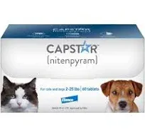 Capstar Flea Tablets for Dogs Over 25 lbs