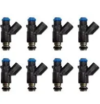 New GM Fuel Injector Set (8) Fits 2010-2013 Chevrolet, GMC 4.8L &amp; 5.3L