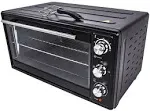 JEGS Bench Top Powder Coating Oven 1600 Watt 120 Volt Operates Up to 450 Degrees Fahrenheit 3 Foot Cord Built-in 60 Minute Timer