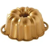 Nordic Ware Anniversary Bundt 6 Cup, Gold