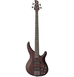 Yamaha TRBX504 Bass, Rosewood Fretboard, Mahogany Body, Translucent Brown