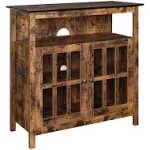 Convenience Concepts Big Sur Highboy TV Stand with Storage Cabinets - Barnwood