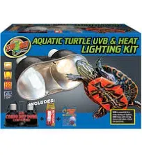 Zoo Med Aquatic Turtle UVB and Heat Lighting Kit