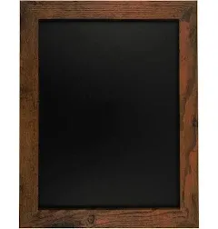 Rustic Framed Magnetic Chalkboard