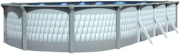 Lake Effect Pools Testudo Round Above Ground Pool Kit