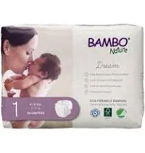 Bambo Nature Baby Diapers Size 1