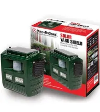 Bird•B•Gone Ultrasonic/Son<wbr/>ic Animal and Pest Repellent Solar Yard Shield NEW 