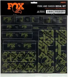 Fox Suspension Custom Decal Kit (Kashima) (All Models Except Step Casts)