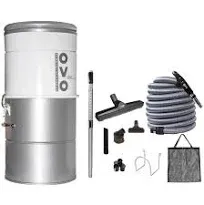 Ovo Large And Powerful Central Vacuum System Hybrid Filtration