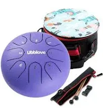 customizable 8 Notes 6 inches Musical Meditation Drum with Drum Mallets Steel Drums