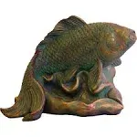 Danner Manufacturing, Inc. Pondmaster Spouting Fish Statue, 03770 Brown