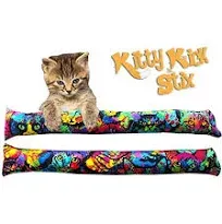 (BAG OF 2) Kitty Kick Stix 15&#034; Original Catnip Kicker Toy PAWS - FAST SHIPPING