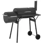 43 Charcoal Grills Outdoor BBQ Grill Camping Grill American Braised Roast Portable Grill Offset Smoker for 6-10 People Patio Backyard Camping Picnic