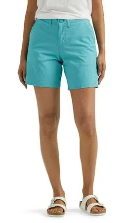 Lee Women's Mid Rise 7 inch Utility Short