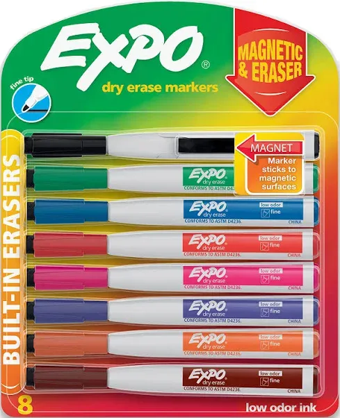 Expo Magnetic Dry Erase Marker Chisel Tip