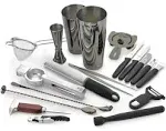 Barfly M37101 Basics Cocktail Set, 5-Piece, Stainless Steel