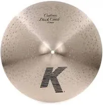 Zildjian 17" K Custom Dark Crash Cymbal | Reverb