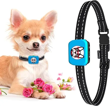 Small Dog Bark Collar Rechargeable Anti Barking Collar for Small Dogs