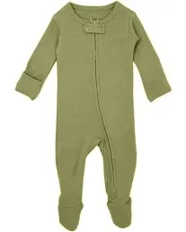 L'ovedbaby Organic Zipper Baby Footie