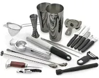 OPEN BOX - Mercer Barfly Basic Set | Stainless Steel (MISSING STAINER)