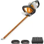 Worx WG284.1 40V Power Share 24" Cordless Hedge Trimmer