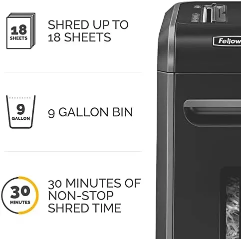 Fellowes Powershred 99Ci 100% Jam Proof Cross-Cut Shredder