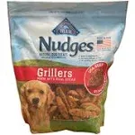 Blue Buffalo Nudges Grillers Natural Dog Treats, Steak - 48 oz